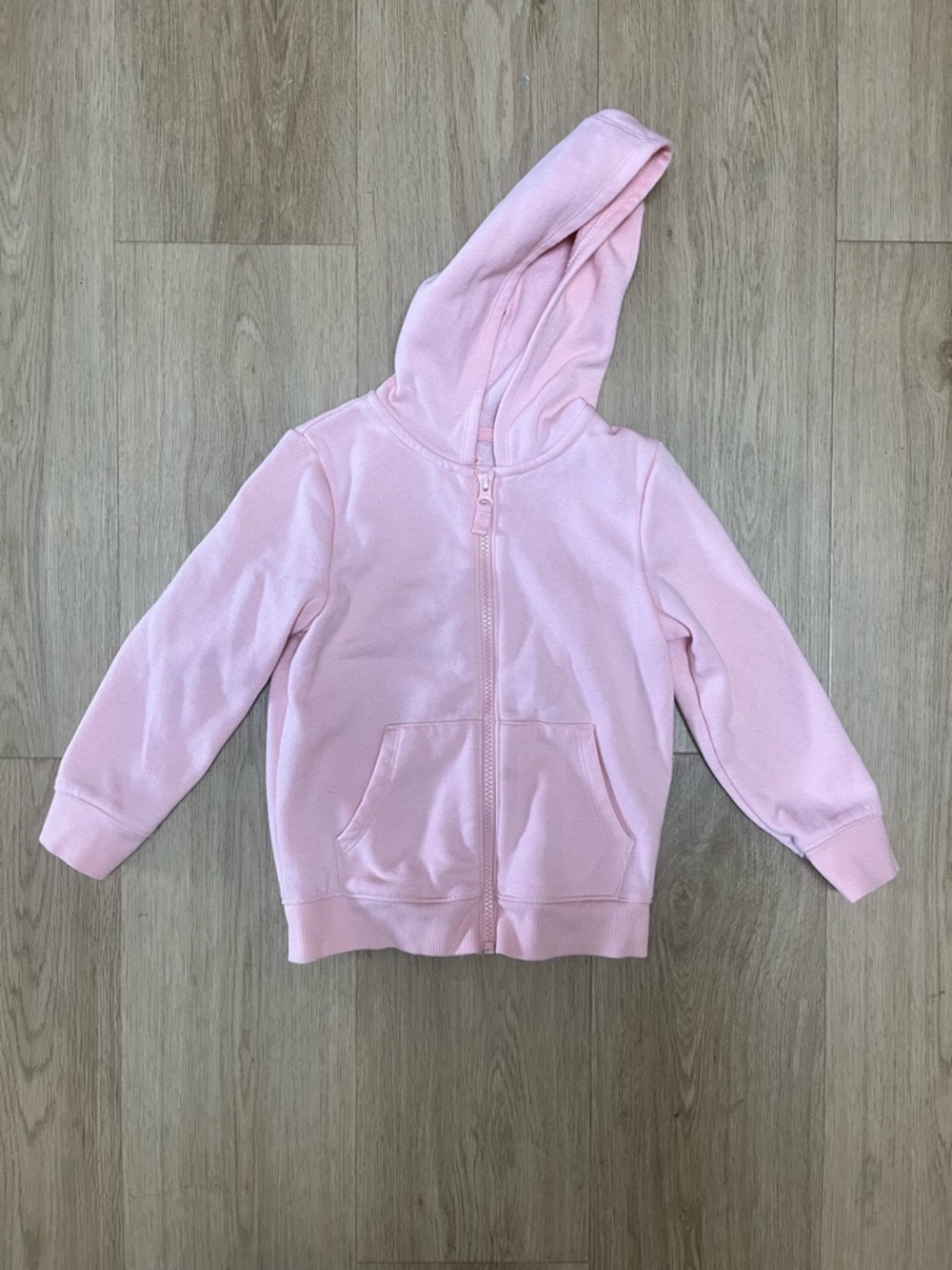 Cat & Jack Light Pink Girls' Zip Hoodie